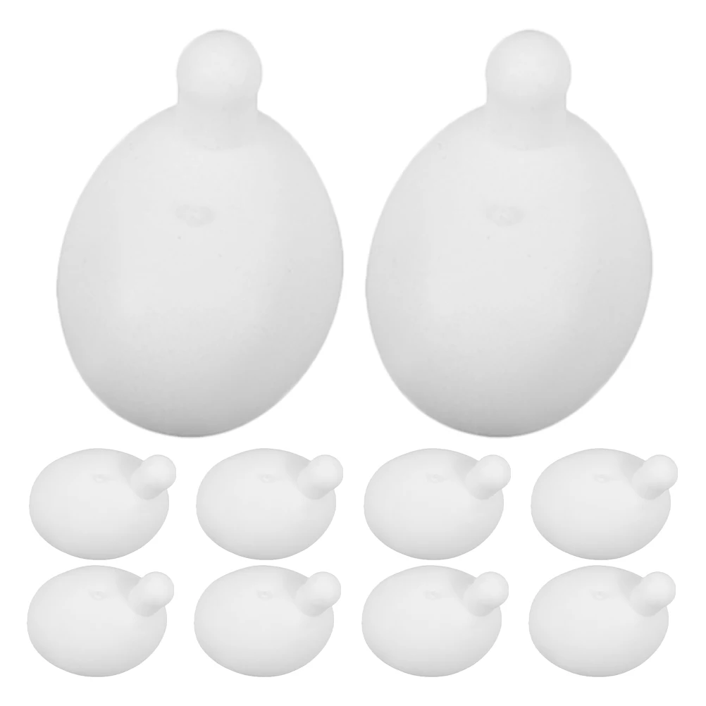 20Pcs Bubble Insert Core Silicone Inner Replacement DIY Squeeze Bubble Insert Stuffed Making Props Size L for Creative Play