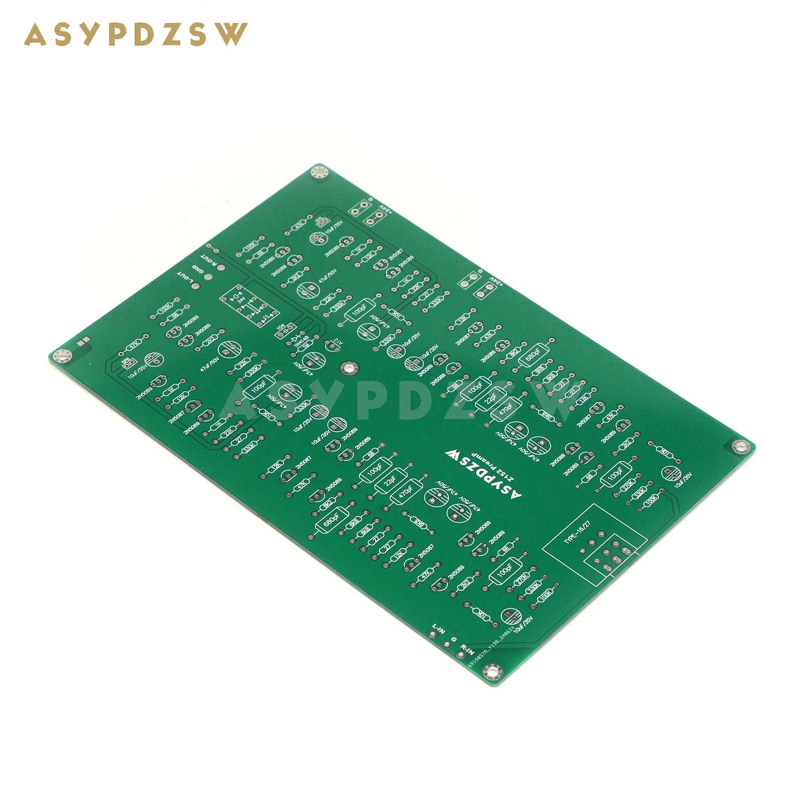 ASYPDZSW Z152 Voorversterker Kale PCB Basis op NAIM NAC152XS Originele schakeling