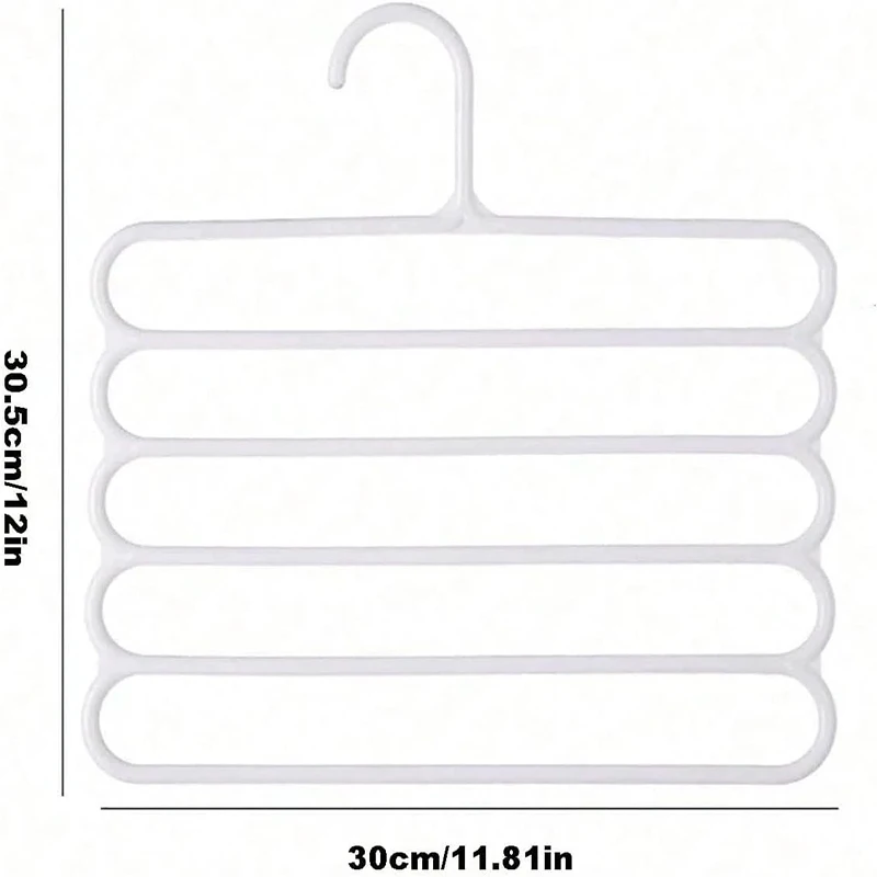 Creative Stackable Gift, Foldable Organizer for Pants. 5-Piece Set, Space Saver, 32x29cm