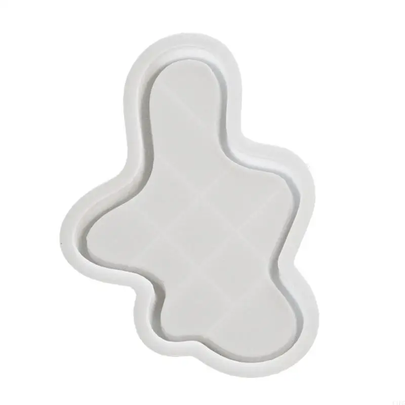 

Изготовьте вручную подносы из смолы и бетона. Прочные силиконовые украшения для дома с большими овальными элегантными формами