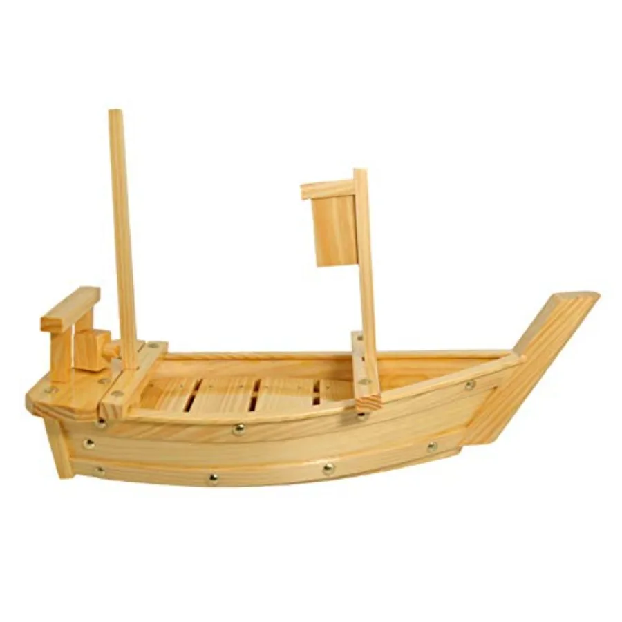 

Wooden Sushi Boat Serving Tray 50cm 19.69-Inches