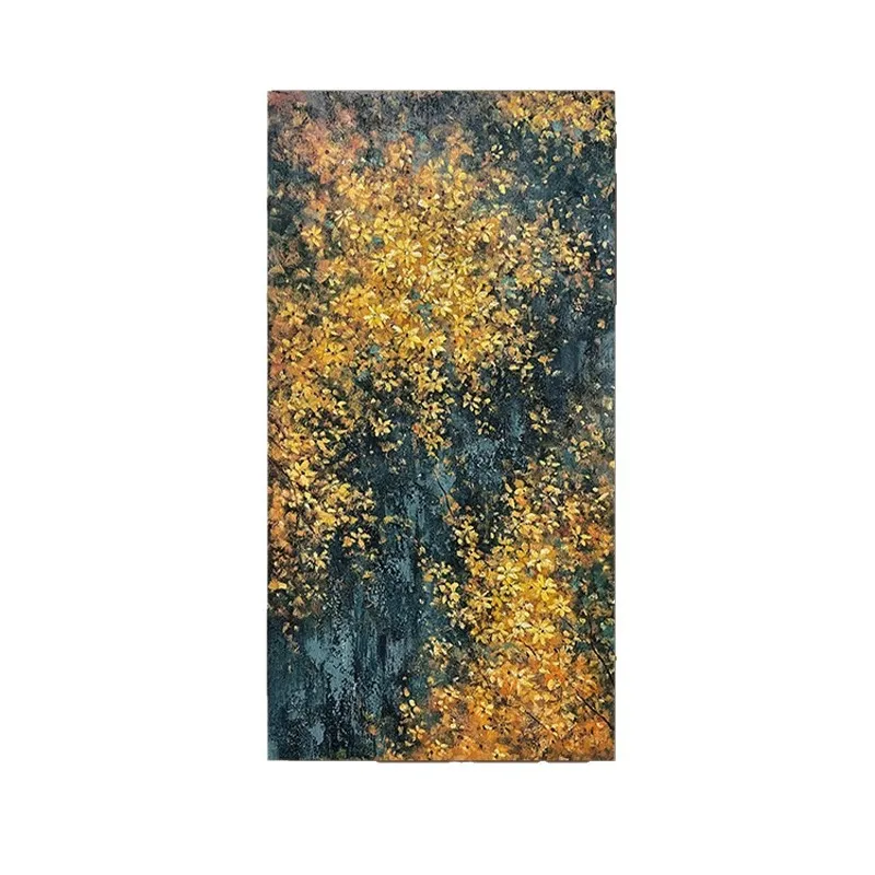 

Hand-painted paintings enter the entrance, light luxury and high-end corridor aisle to attract wealth and hang paintings