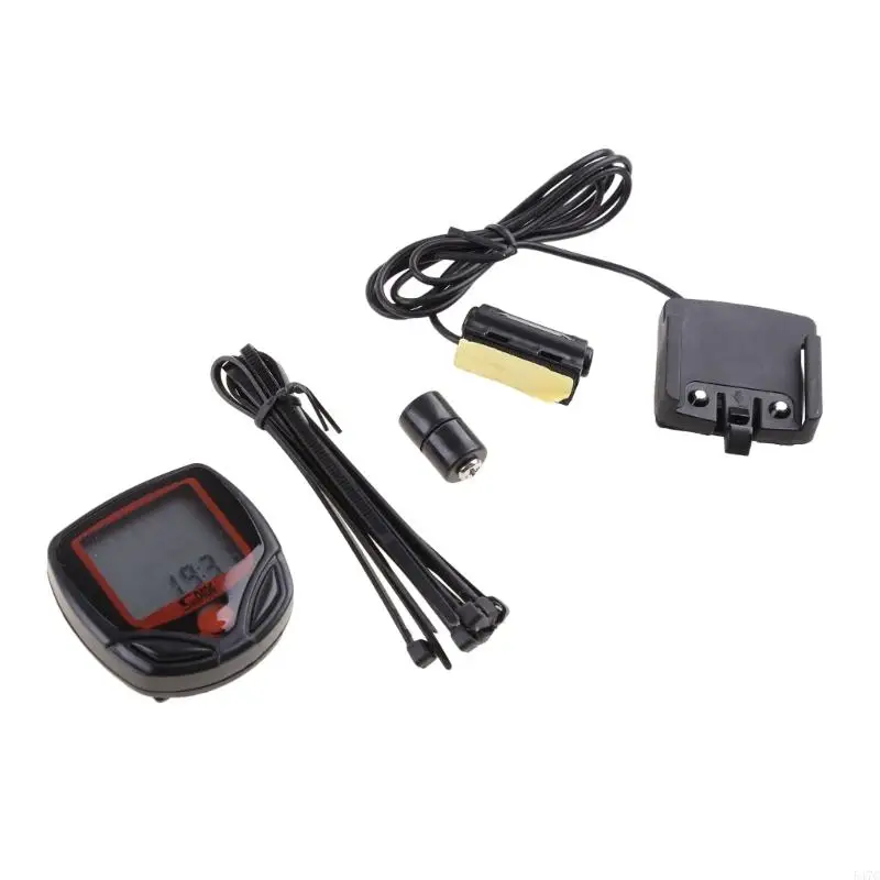 547C Road Waterproof Wireless Computer Cycling Odometer LCD Backlight Display