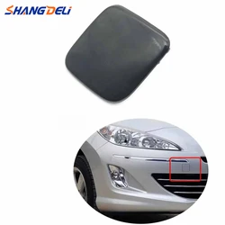 Compatible For Peugeot 408 Car Headlight Washer Spray Nozzle Cover Front Bumper Headlamp Water Cleaning Spray Jet Cap