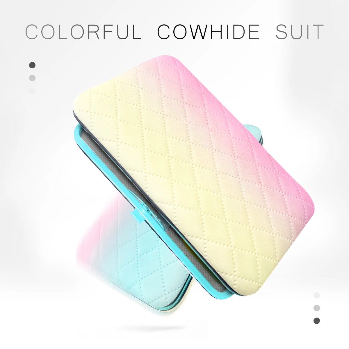 1 set complete manicure- en pedicureset 18-in-1 nagelgereedschap met reisetui tondeuse vijlen nagelriemverzorging