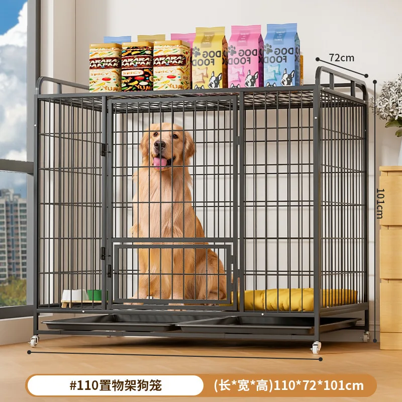 

Dog cage Indoor with toilet Pet cage