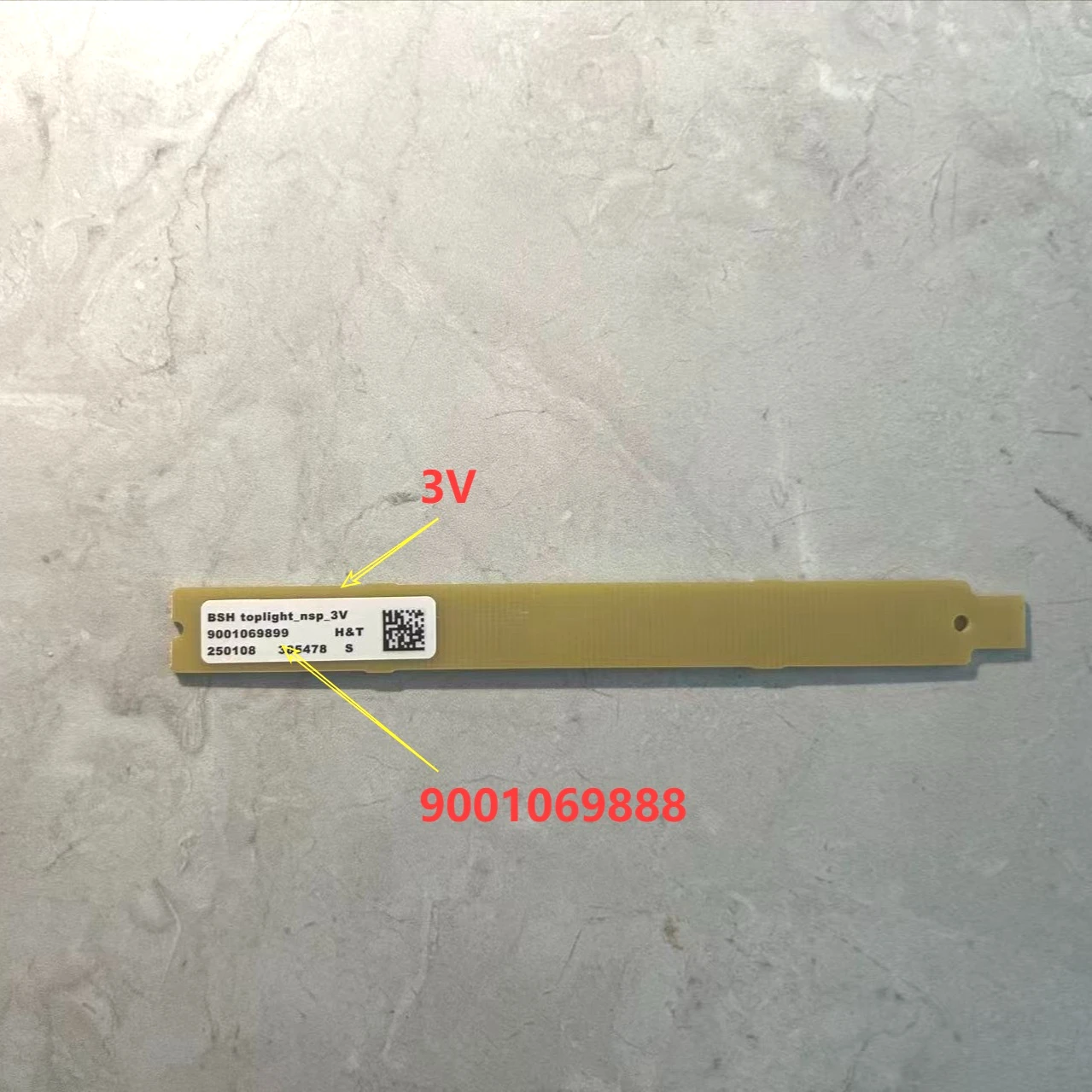 BSH90011030205 Refrigerator LED Light Bar suitable for Siemens BSH 90011030205 9001069888 BSH tl1_3V Home Improvement
