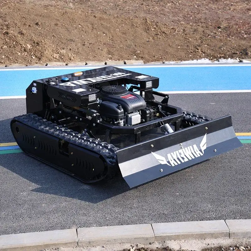 

Custom remote control for hassle-free hand trimming, tracked all-terrain, zero-rotation lawn mower for farms and gardens