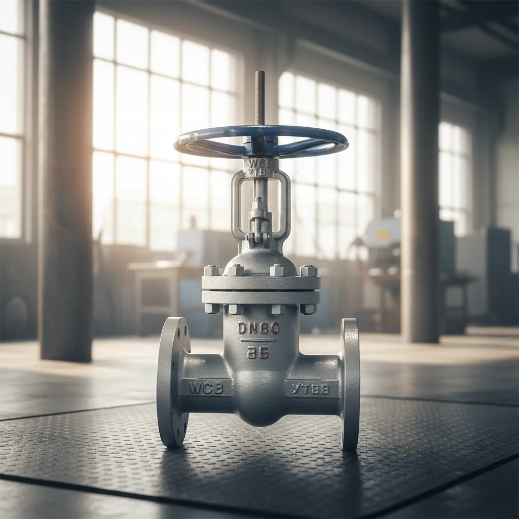 4 Inch Manual Flanged Rising Stem Gate Valve Carbon Steel/Stainless Steel for High Temperature Water Oil  Media