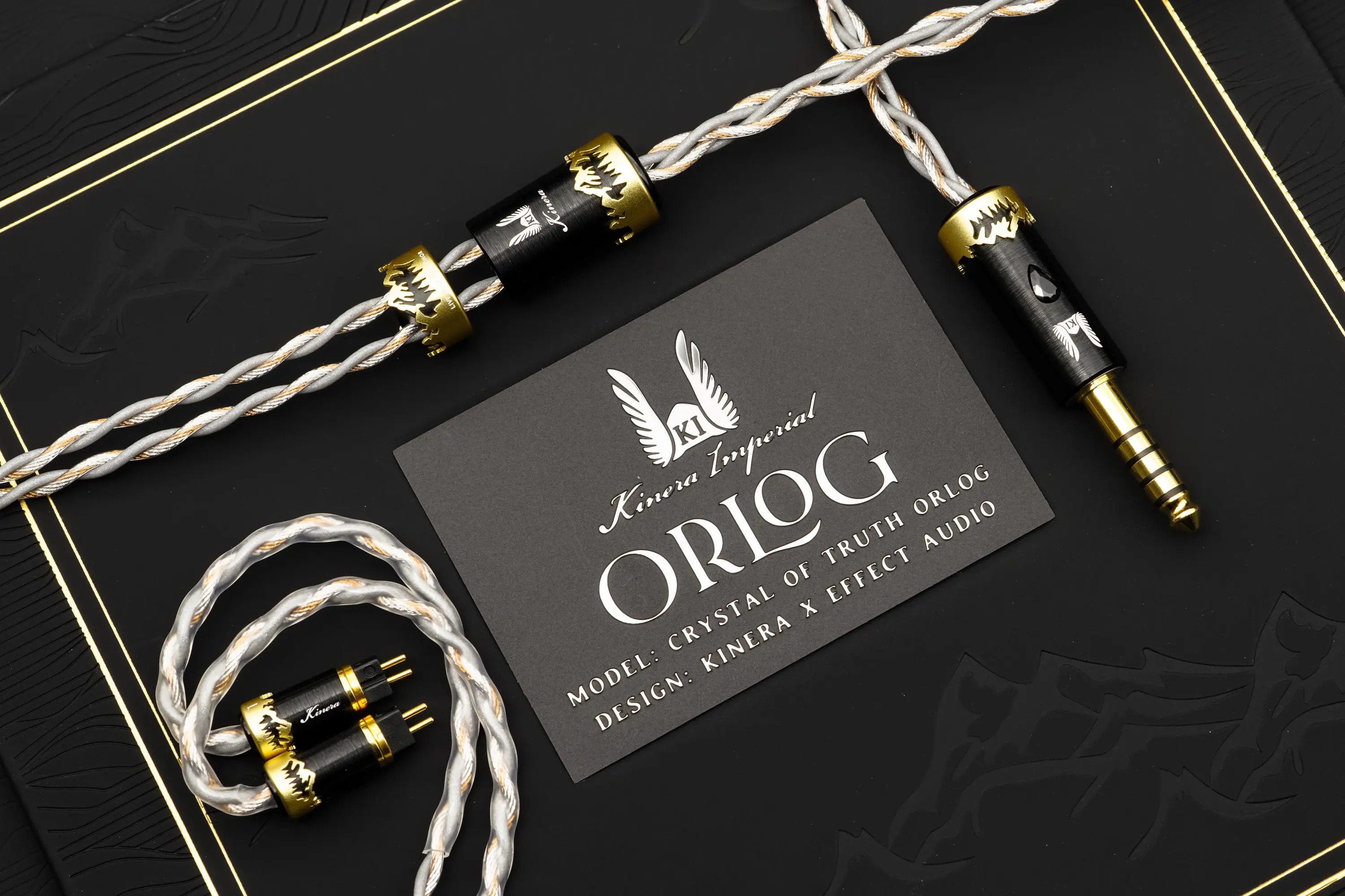 Kinera × 効果オーディオオリジナルトップリクオリティプロUP-OCCコアイヤホンケーブル (ステージおよびスタジオ用) 2ピンmmcx
