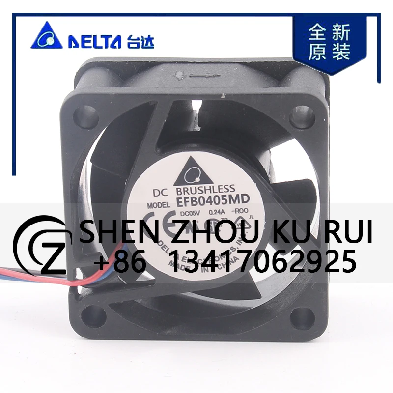 

Delta 12V 24V 48V DC 5V 0.24A AC EC 4020 40X40X20MM 4CM CPU Converter Power Supply Chassis Server Ball EFB0405MD-R00 Cooling Fan