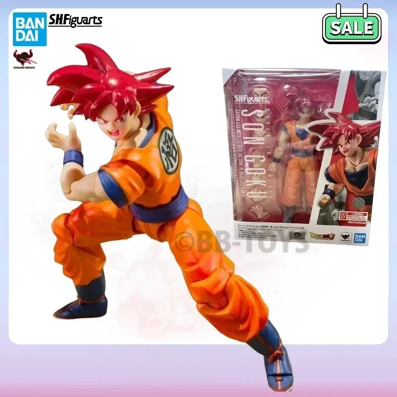 

В наличии оригинальные SHF Dragon Ball Z S.H.Figuarts SUPER SAIYAN GOD SON GOKU аниме игрушки из ПВХ фигурка куклы