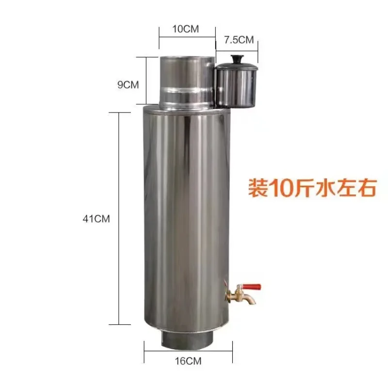 Wood Stove, Stainless Steel Water Tank, Kettle, Pellet Stove, Coal Heater, Return Air Stove, Water Tank, Chimney, Heartburner