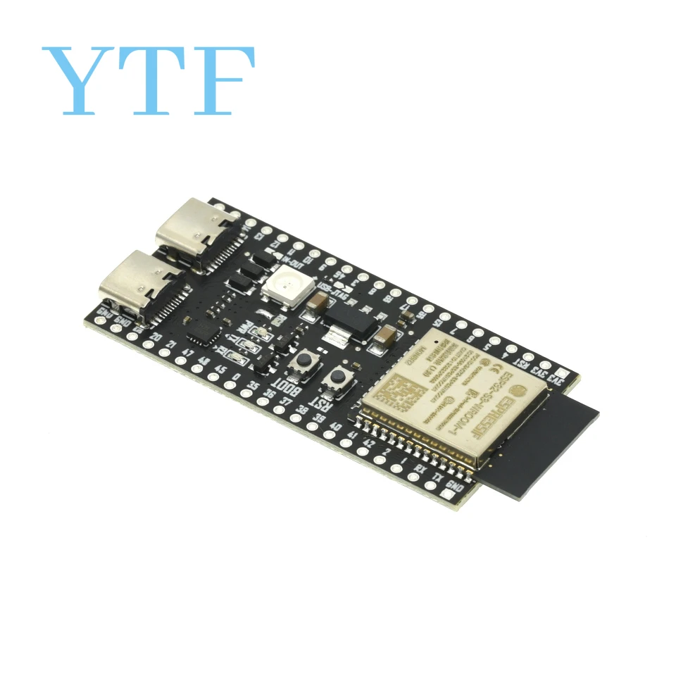 ESP32-S3-DevKitC-1 WiFi+Bluetooth-compatible Internet Of Things Type-C Development Board Core Board ESP32-S3-WROOM-1For Arduino