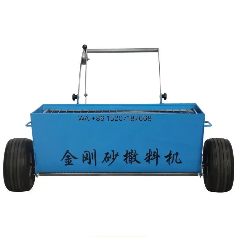 Wmwmnu for Hand-pushed Emery Spreader Sand and Stone Even Paver