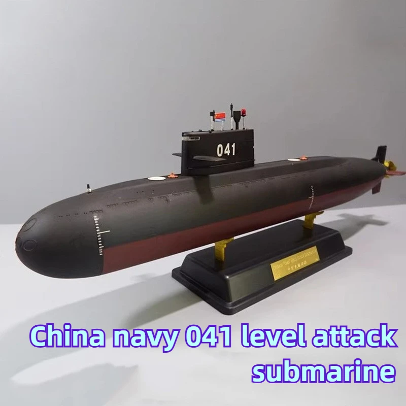 

1/200 Chinese Navy 041 Yuan-class Attack Submarine 39cm Finished Ship Model Plastic Static Ship Model Toy Boat Collection Gift
