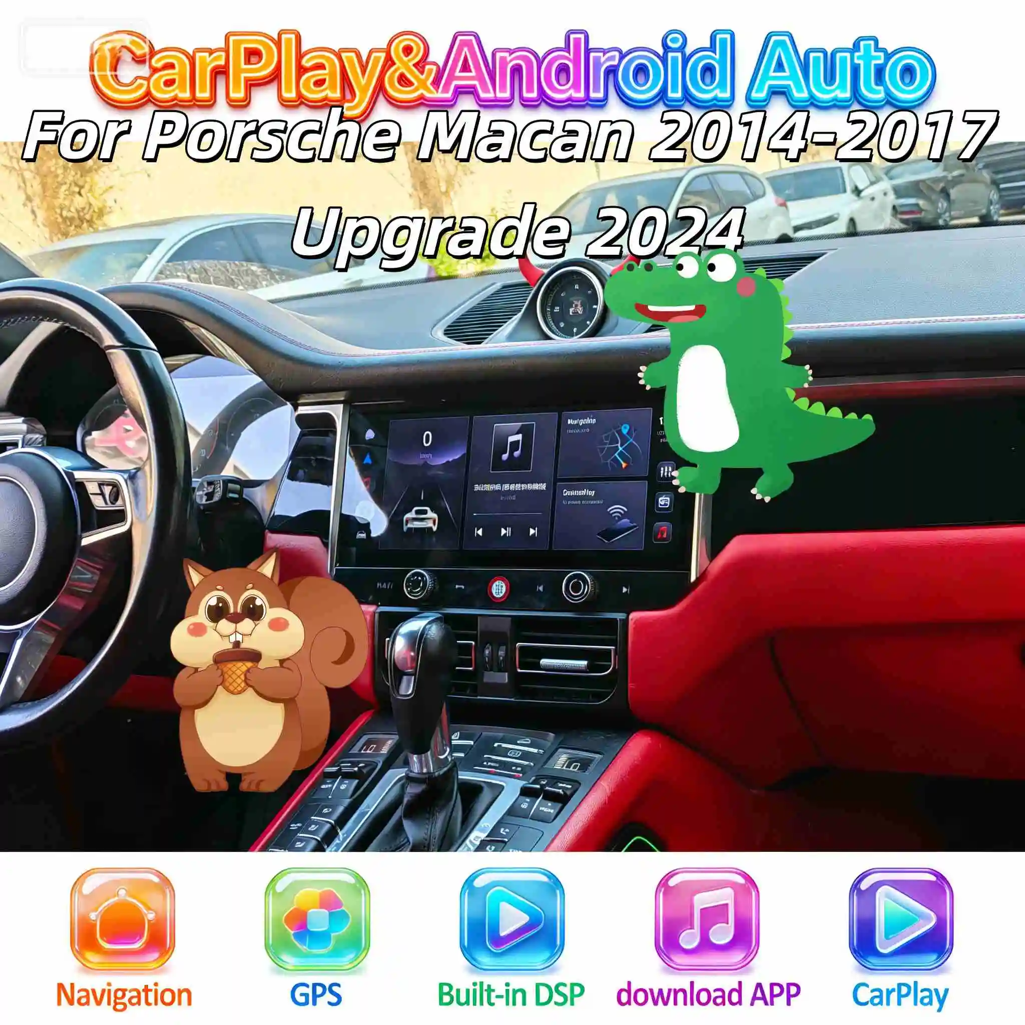 

14,4-дюймовый вертикальный экран с беспроводным CarPlay, автомобильный GPS-навигатор для Jeep Grand Cherokee 2010-2023, мультимедийный плеер, радио, Android 13.0