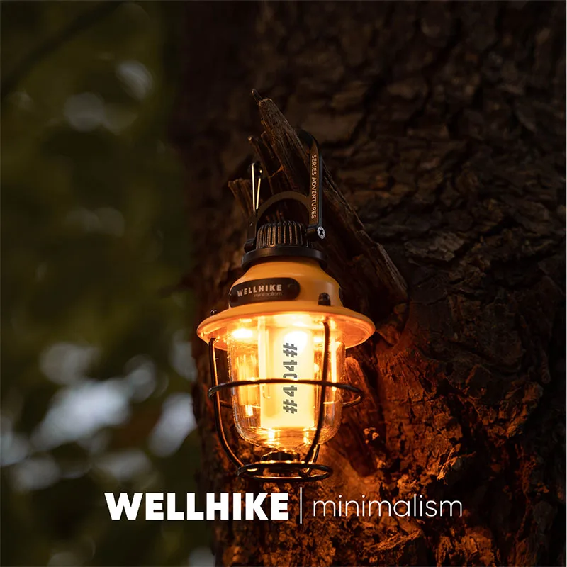 WELLHIKE Outdoor Lighting Camping Lights Long Life Locking Pinecone Light LED Multifunction Ambient Light Tent Canopy Light view 5