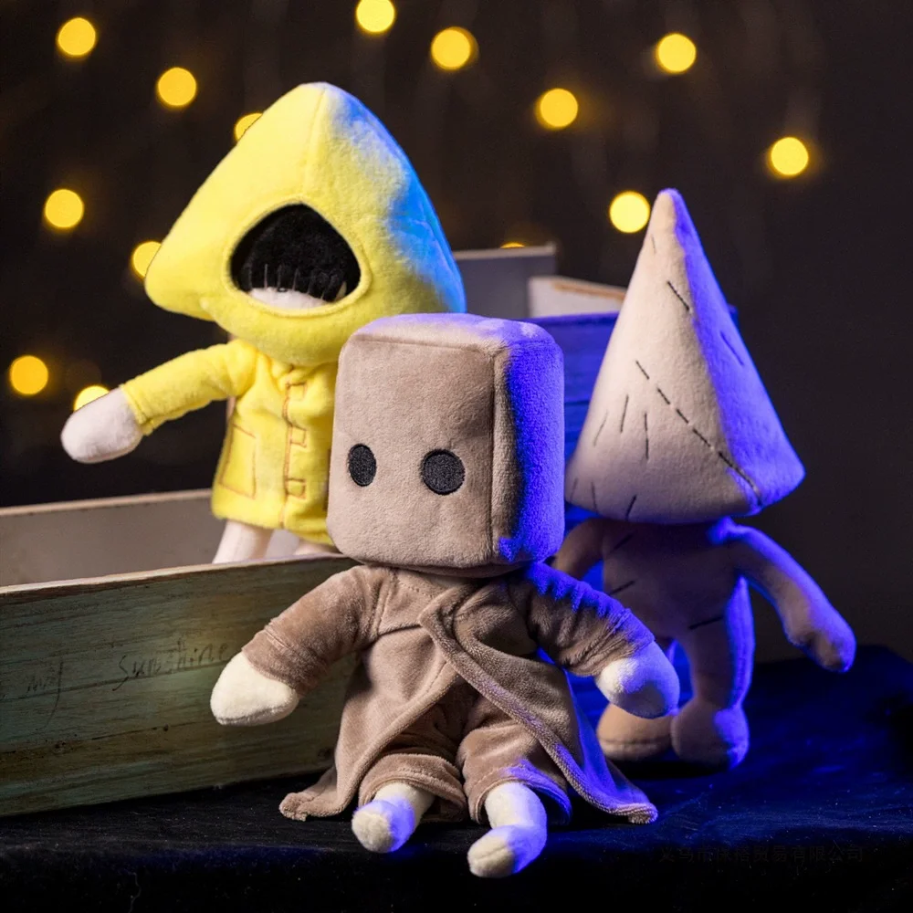 Little Nightmares Plush Toy Hot Cartoon Figure Doll Adventure Game Stuffed Gift Toys for Girls Kids Fan Collection Plushies