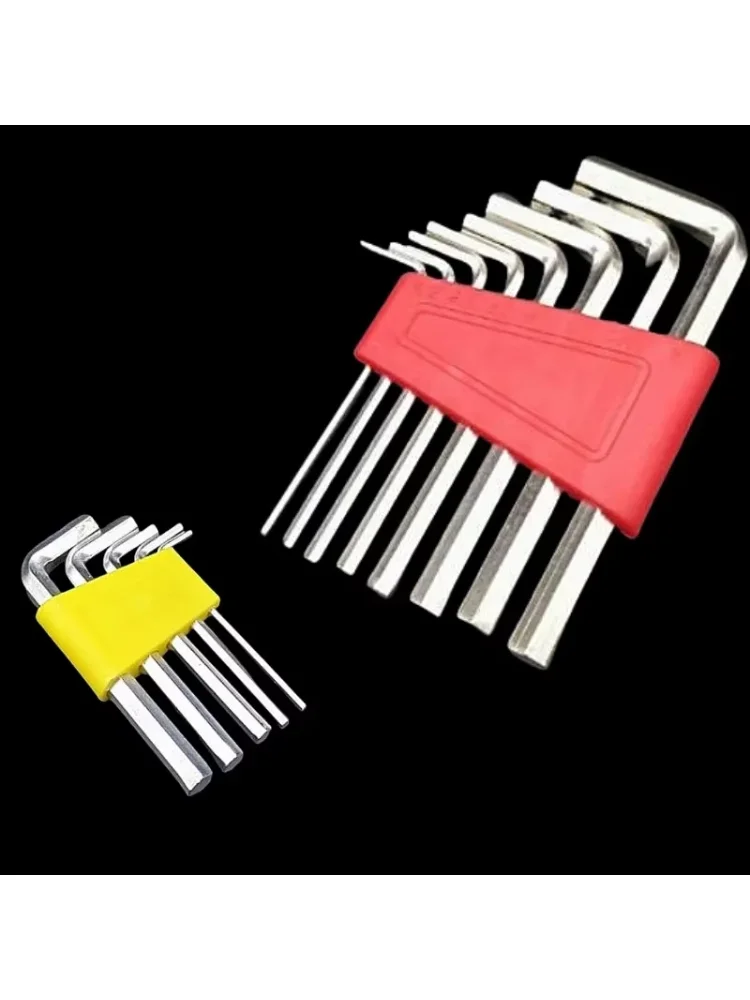 5/8/11 Pcs Metric Allen Wrench Set Inch Wrench L Wrench Keys Size Allen Key Short Arm Vehicle Repair Tool Set Home Hand Tools