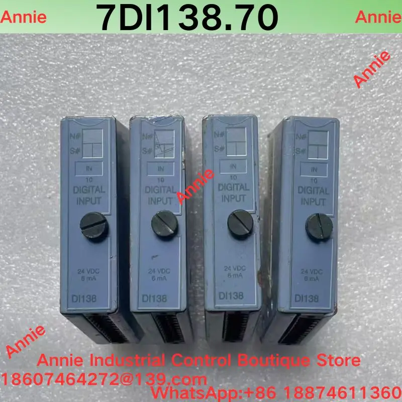 10 channel digital input module 24VDC leakage type 7DI138.70