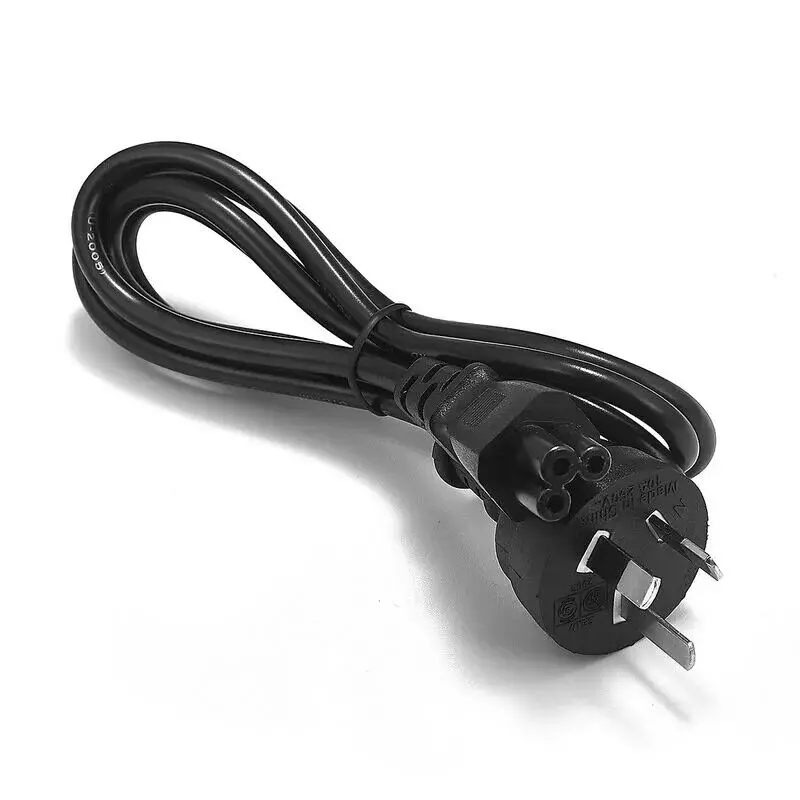 AU Argentinia/Australia 3 Pin to Clover Leaf Plug Laptop Adapter IEC C5 Notebook Power Lead Cable Cord