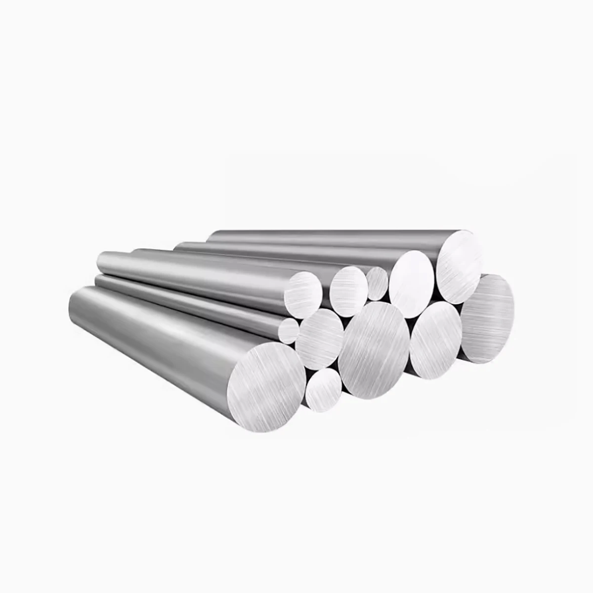500mm Length 6061 High Quality Aluminum Solids Rod Round Bar Diameter 2mm~200mm Aluminum Rod Laser Cutting Customization