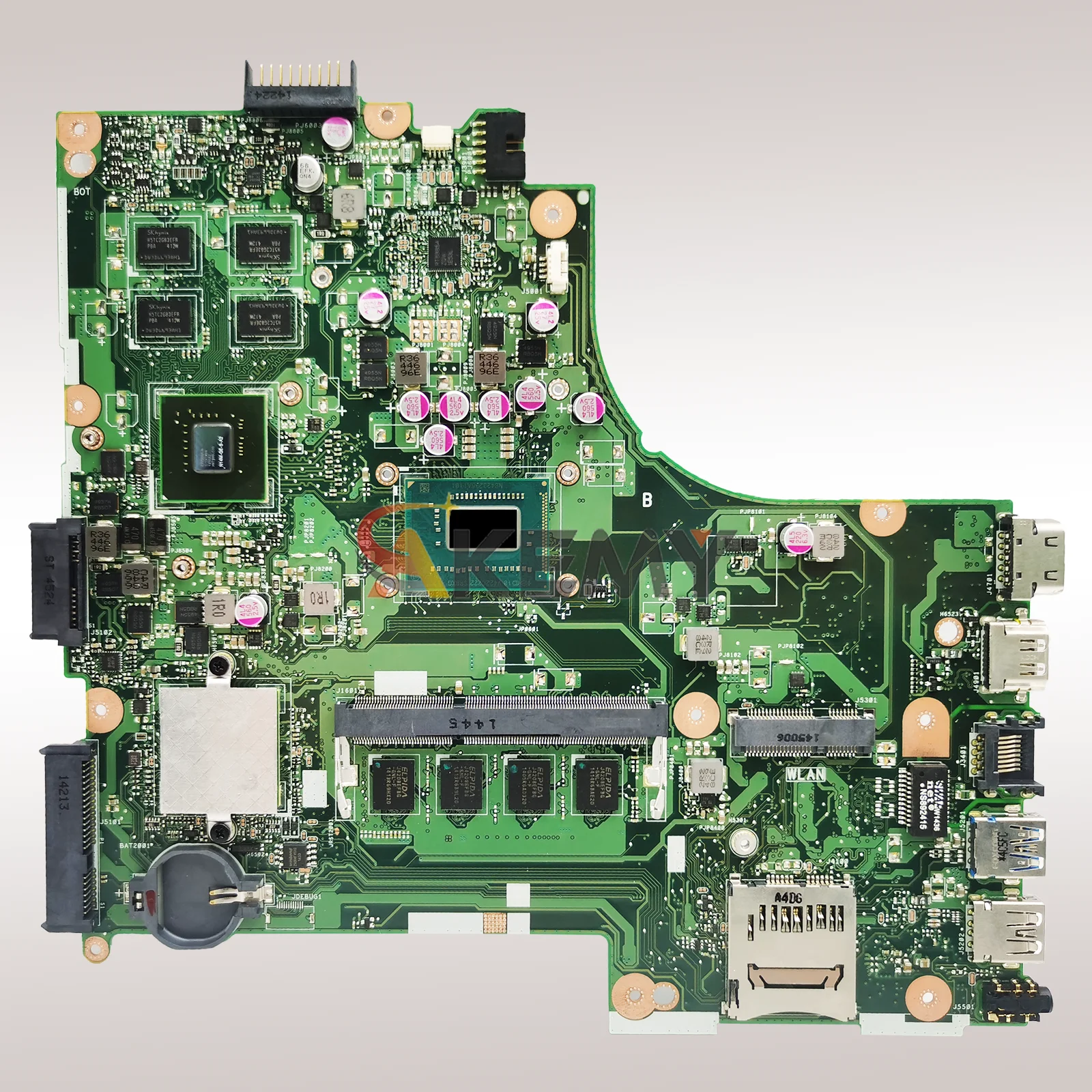 اللوحة الأم للكمبيوتر المحمول X450CC لـ ASUS VivoBook A450C X450CC Y481C X450CL X452C K450C X450CP اللوحة الرئيسية مع اختبارات وحدة المعالجة المركزية OK stk