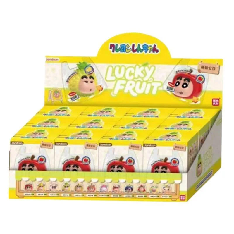 

Оригинальная коллекционная фигурка Jandoon Crayon Shin-chan: милый персонаж в виде фрукта, мини-кукла, игрушка-сюрприз, украшение