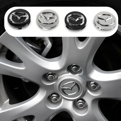 Car Hub Cap Dust Cover Badge Wheel Hub 56mm Accessories For Mazda 3 CX5 6 2 CX3 SPEED Athena Axela MS CX30 bk RX8 CX6 MX5 CX-9