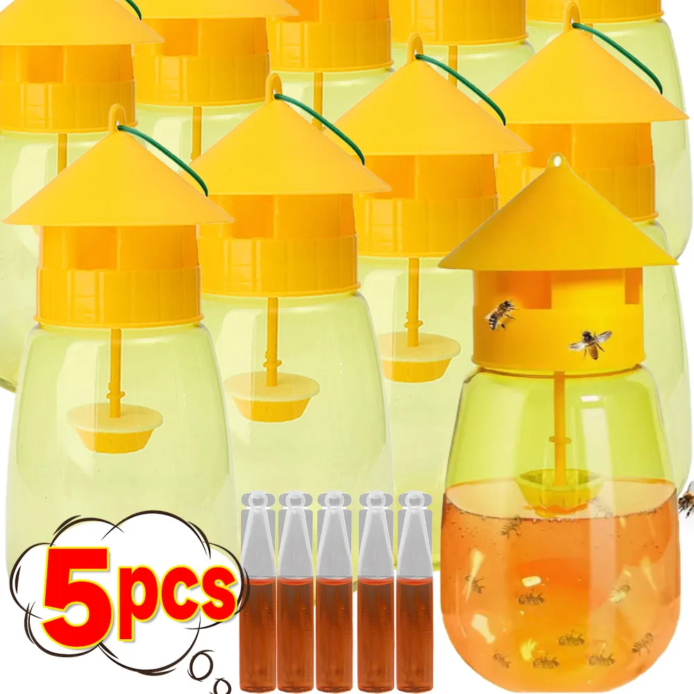 Fruit Fly Trap Killer Drosophila Trap Anti Fly Fruit Killer Catcher Orchard Insect Pest Control Fly Bee Catcher Control Tool