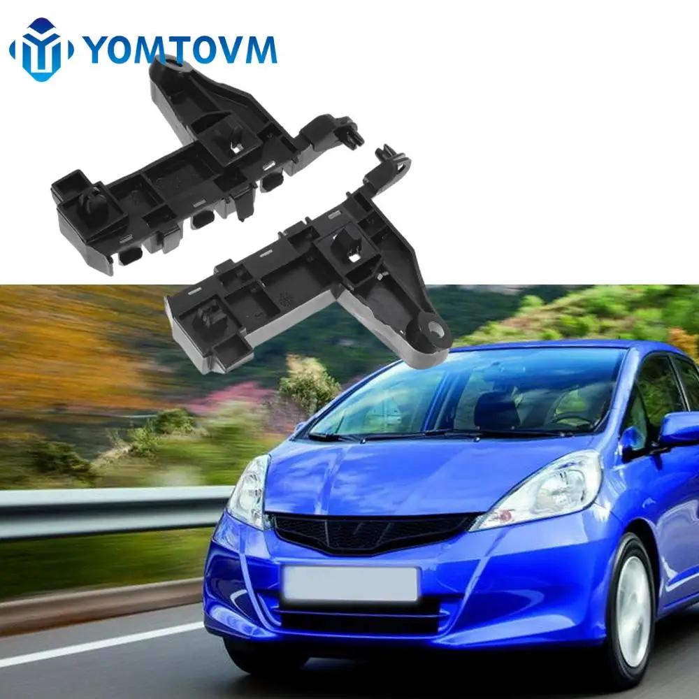 

1 пара кронштейнов переднего бампера слева + справа 71198TG0T01 71193TG0T01 для Honda Jazz GE6 GE8 Fit Hatchback 2009 2010 2011