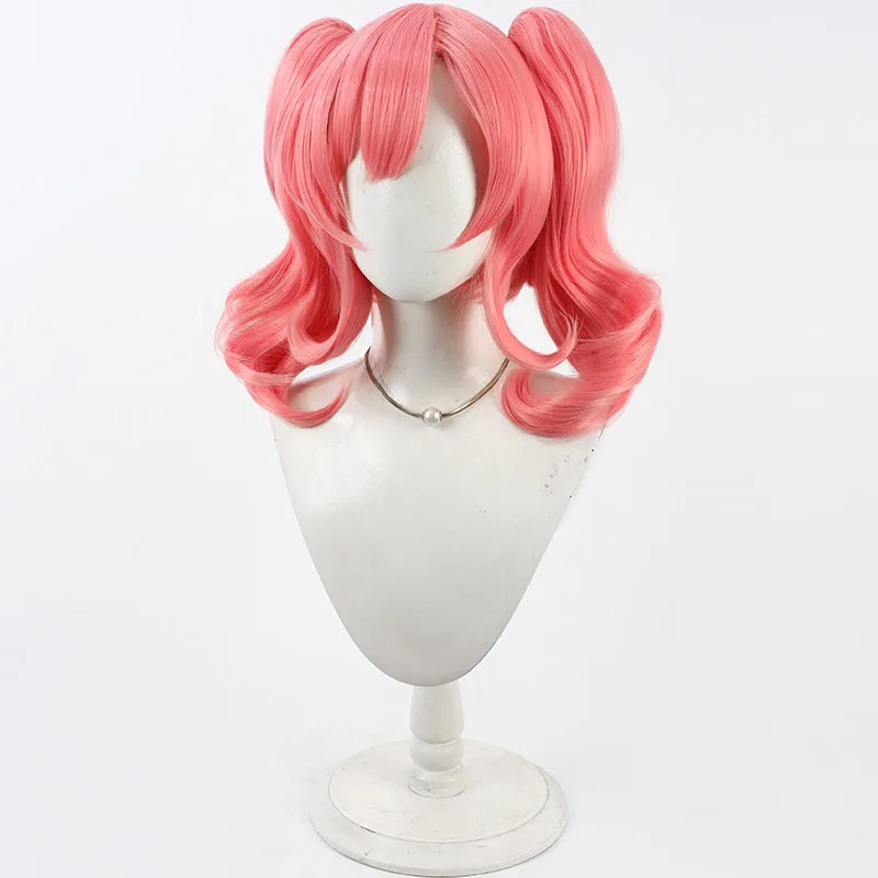 Anime Macross Delta Makina Nakajima Cosplay Wig Synthetic Hair Heat Resistant Halloween Carnival Role Play Party + Wig Cap
