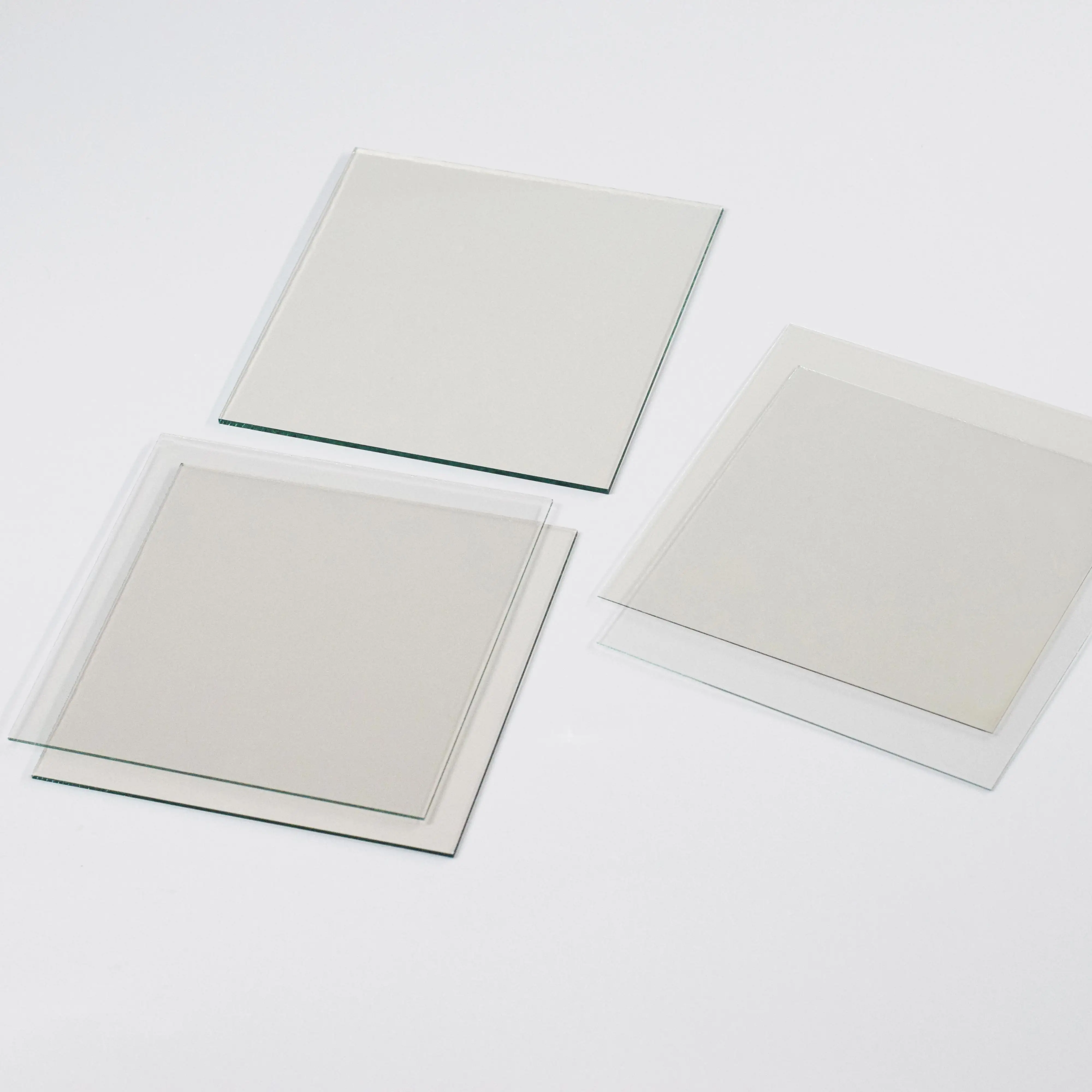 

100x100x0.3/0.4/0.5mm 12pcs 7-10 ohm/sq Lab Transparent Conductive Glass Indium Tin Oxide ITO Coated Glass for solar sheet