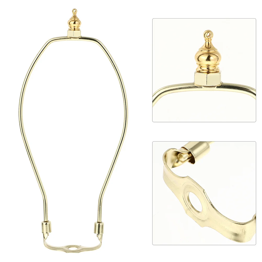 

Antler Lamp Shade Holder Chrome Plated Metal Frame Adjustable Harp Bracket For Table Lamps Diy Lighting Fixture Parts