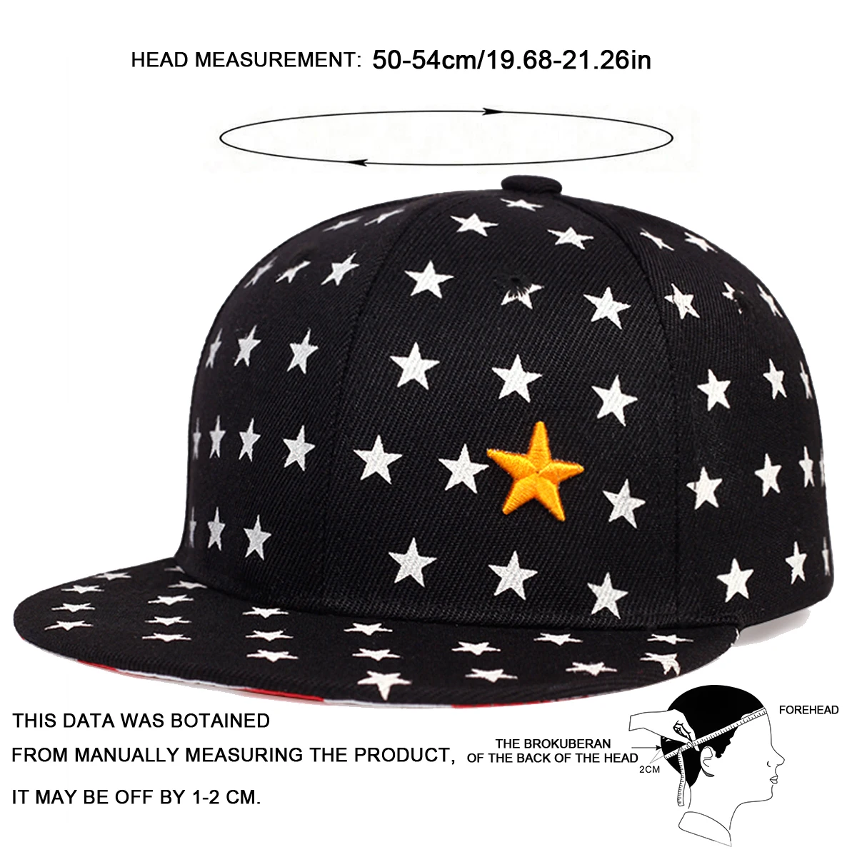 Children Five Pointed Star Embroidery Baseball Caps Hip-hop Hats Spring Autumn Outdoor Adjustable Casual Hat Boy Girl Trave