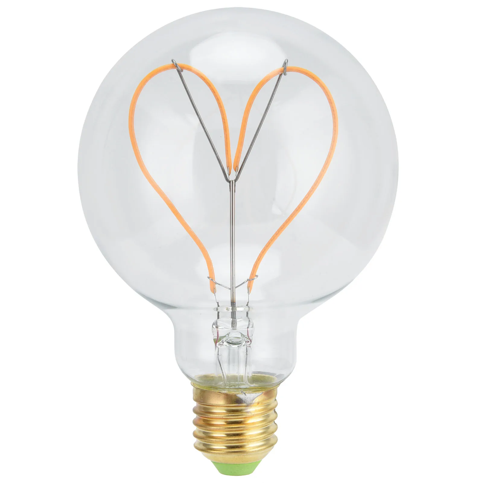 

Light Bulb LED Bulb 4W 110V Heart Shaped Bulb Night Light Warm White 220lm Dimmable for Wedding for Birthday Party for Bedroom