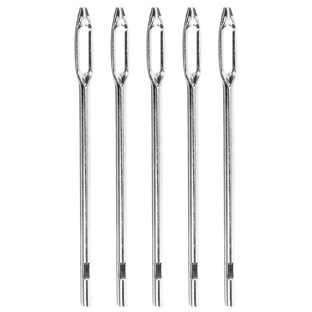 

5pcs Tire Plug Repair Kit Split Eye Needles For Car Heavy Duty Puncture Fix Tool For Vacuum Regular Tires Automotive Repair