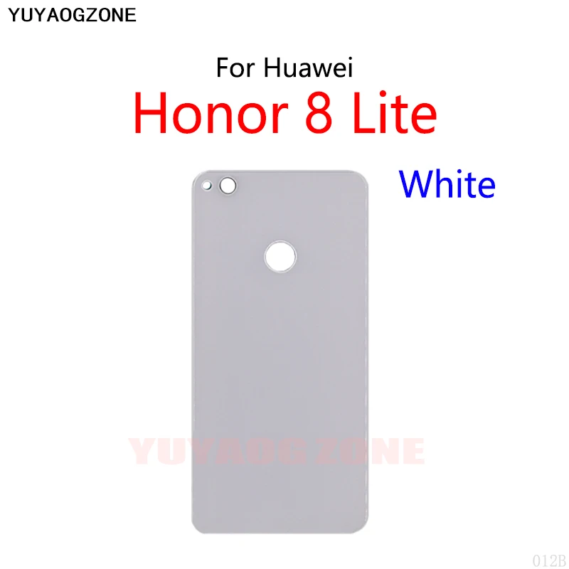 Battery Back Cover For Huawei Honor 8 Lite Glass Panel Housing Battery Cover Rear Case