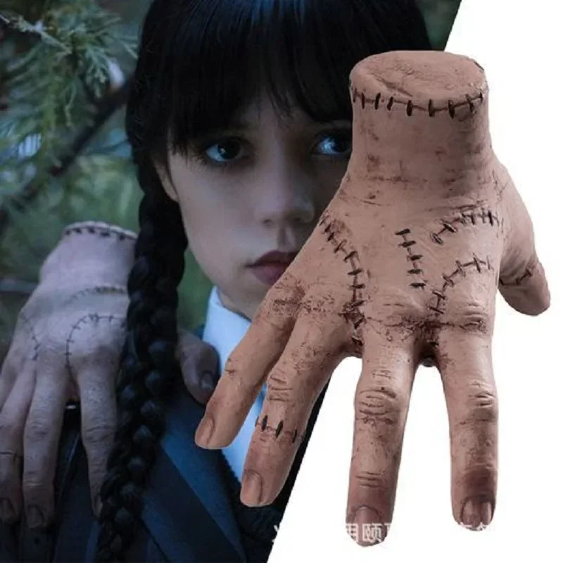 Halloween Party Wednesday Thing Hand From Addams hand Family Cosplay Figurine Home Decor Desktop Crafts Costume Prop