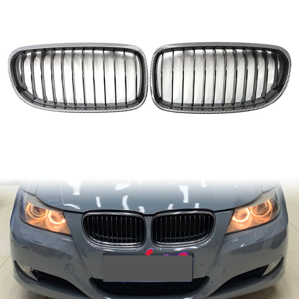 

2Pcs Car Styling Front Kidney Grille Grills For BMW E90 E91 3-Series 328i 335i xDrive 2009 2010 2011