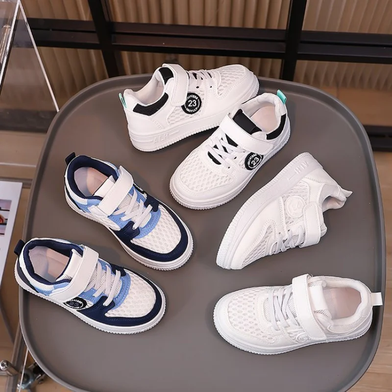 

2025NewColorblockSlip-OnBreatheableMeshKidsSneakers|SoftSoleCasualShoesforBoys&Girls|LightweightSportyFlatShoesforAllSeasons