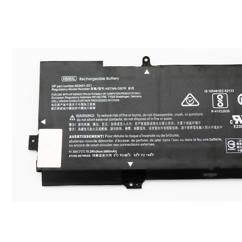 ONEVAN New KB06XL Laptop Battery For Hp Spectre x360 15-BL002XX Z6L01EA Z6K97EA Z6K99EA Z6K96EA Z6L00EA Z6L02EA HSTNN-DB7R