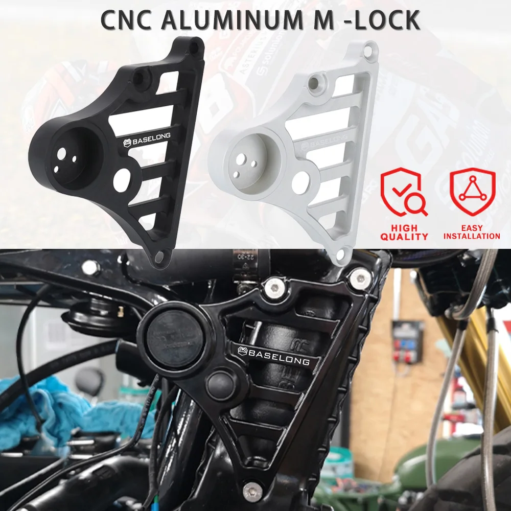 

For BMW K75 K100 K1100 K1 All Years K 75 Moto Bracket 2024 2025 Right Side Black electronic ignition lock Start Switch Brackets