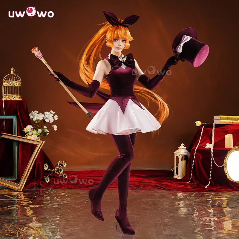 

UWOWO Collab Series:Anime Haneokaa Meimi Cosplay Costume With Hat S-XL Halloween Cos
