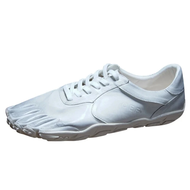 Outdoors Split Toe Shoes for Men's and Women's Anti Odor Five Finger Shoes Kangaroo Leather Casual Barefoot Sports Training Shoe