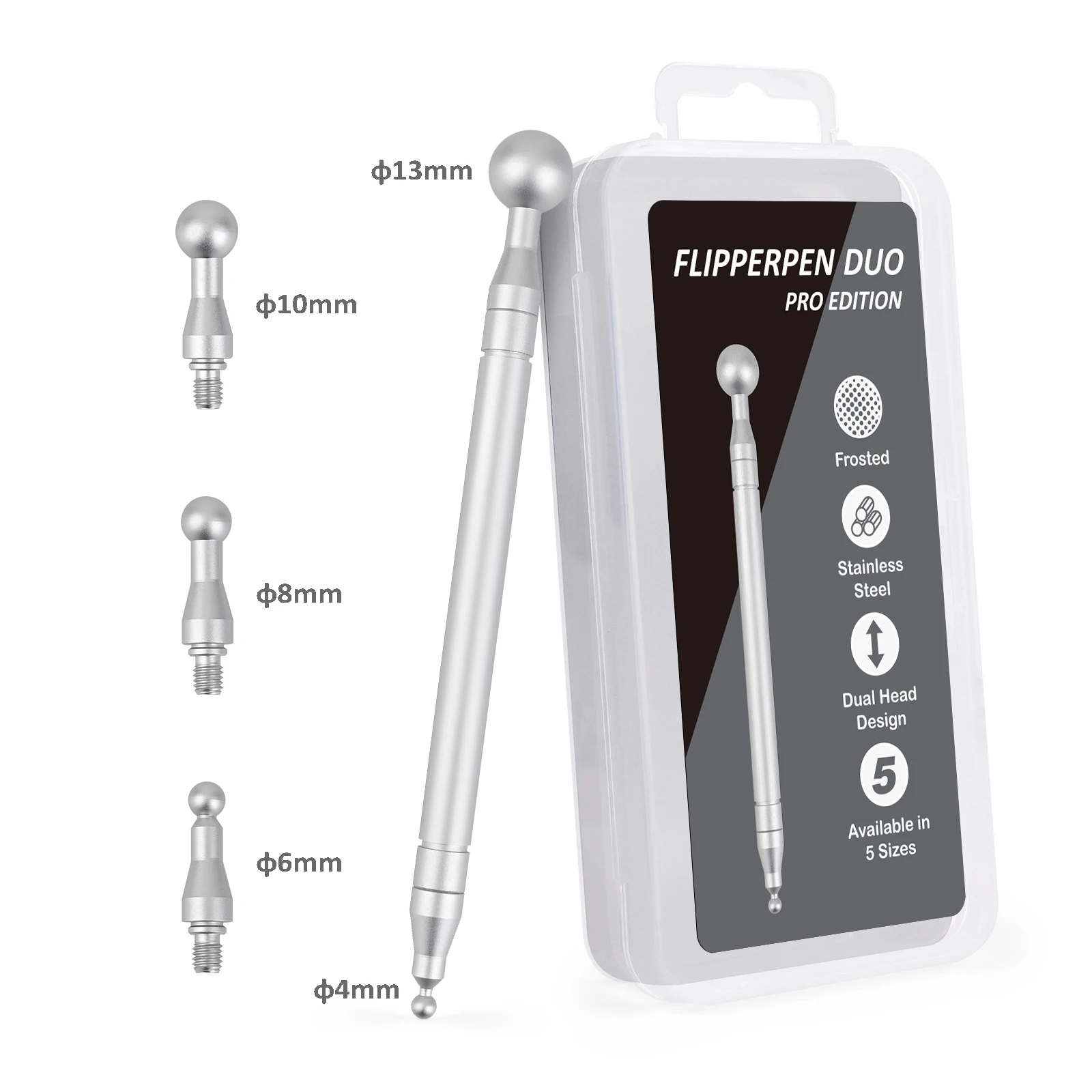 EHDIS Dual End Edge Wrapping Stick with Replaceable Heads Film Application Metal Rod for Car Door Panel Window Tint Trimming