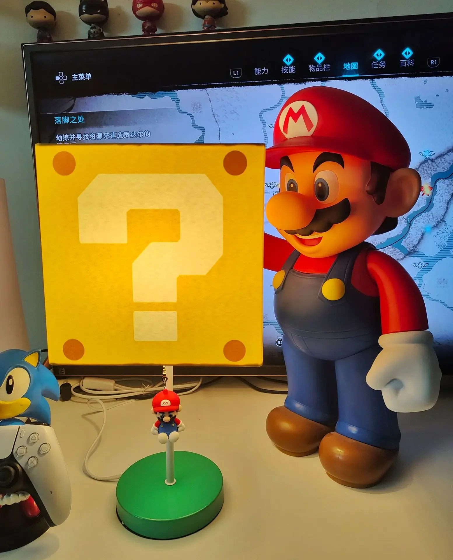 Novo super mario recarregável luz da noite usb candeeiro de mesa led lâmpada decoração para casa luzes iluminação interior quarto lâmpadas decoração presente