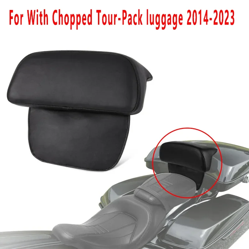 Motorcycle Chopped Razor Tour Pack Backrest Trunk Backrest Pads Backrest Pad For With Chopped Tour-Pack luggage 2014-2023