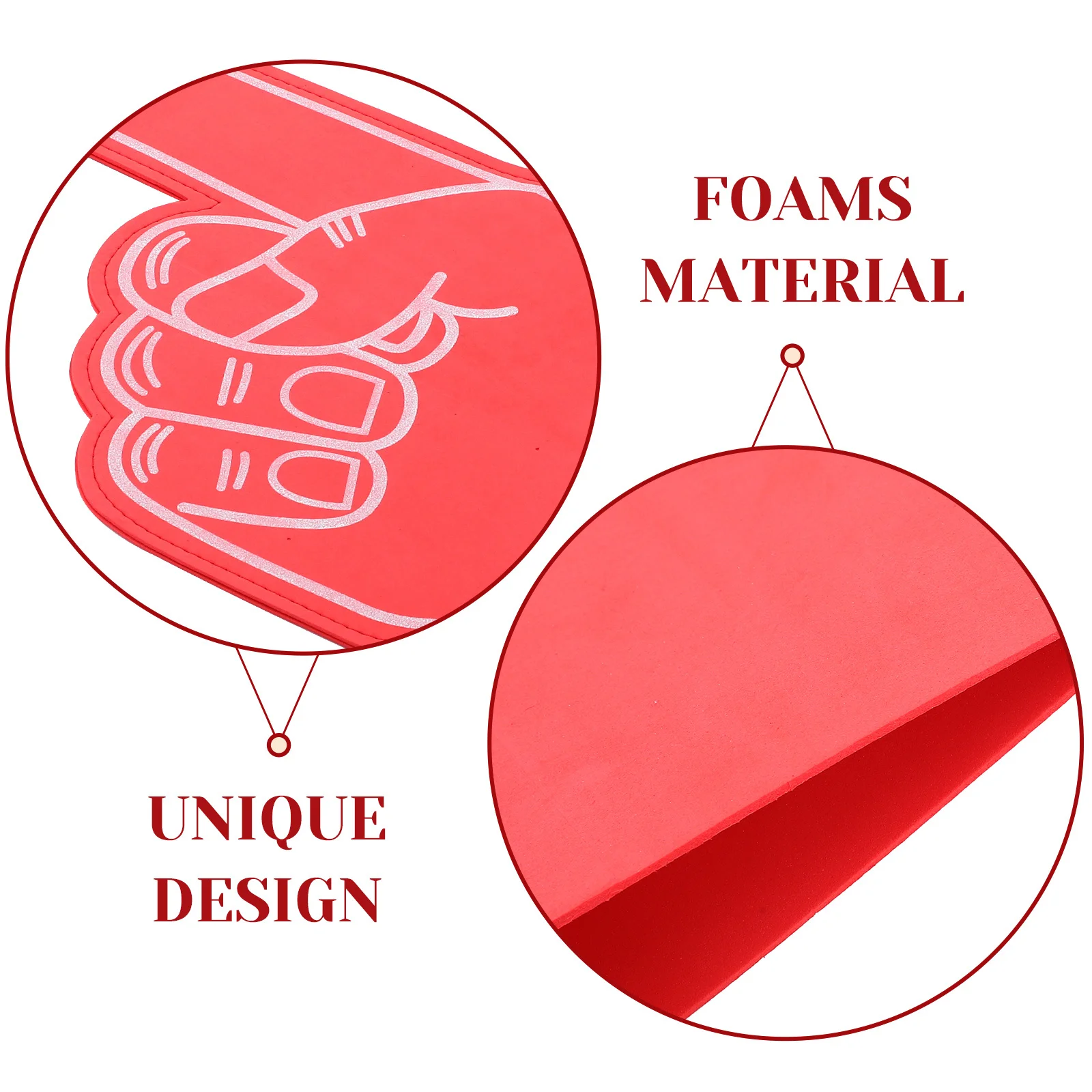 

3 шт., реквизит для черлидинга из пенопласта для рук, спортивных мероприятий, товары для вечеринок, мультяшные пенопластовые пальцы, аксессуары для вентиляторов, школьный дух